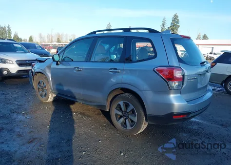2017 Subaru Forester 2.5I from USA, damaged, VIN JF2SJABC7HH807911